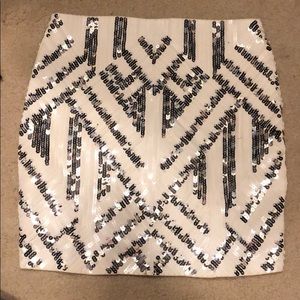 Express Sequin Skirt- Size small